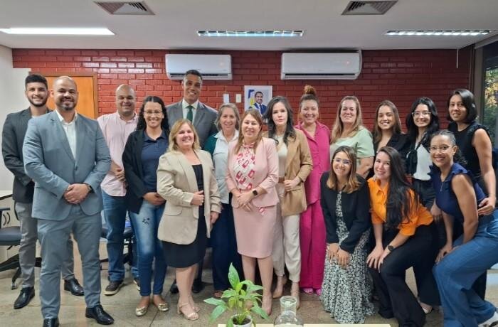 Participantes da roda de conversa sobre assédio no TRT-10