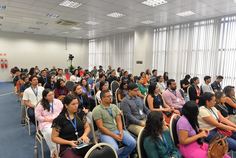 Imagem que mostra o público na 2ª Jornada dos Estagiários no TRT-11