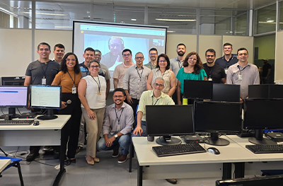 Participantes da capacitação de Gestão de Riscos em Processos Organizacionais do TRT-RN